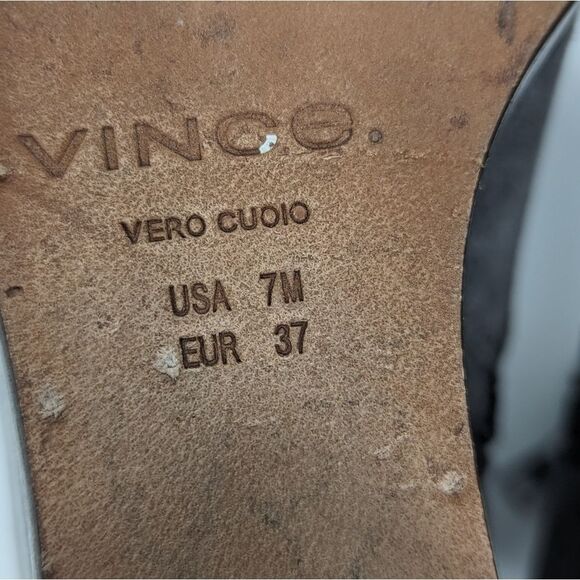 Vince Mavis Wedge Ankle Boots Charcoal Gray Suede Women's 7 - Picture 7 of 9